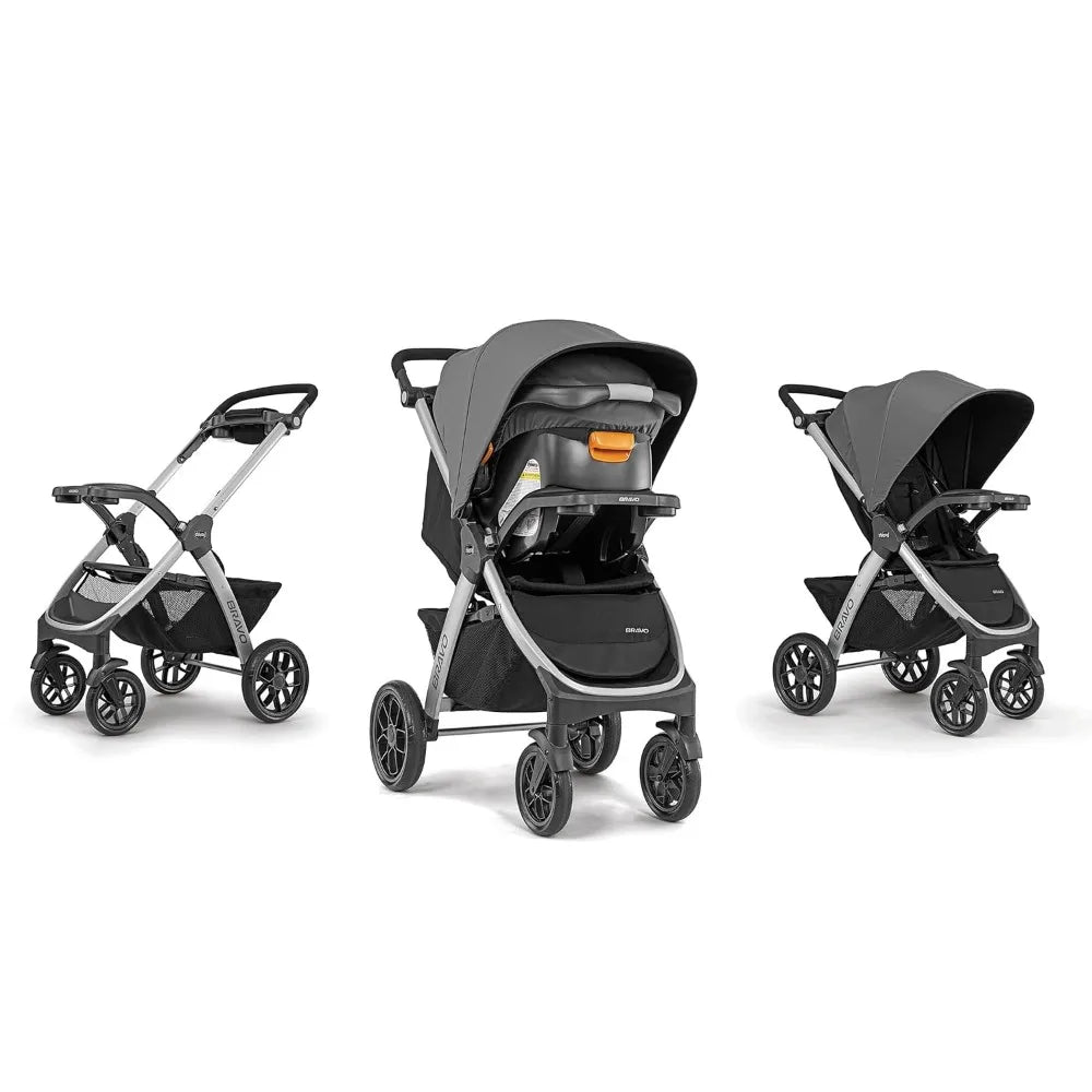 Quick-Fold Car Seat and Stroller