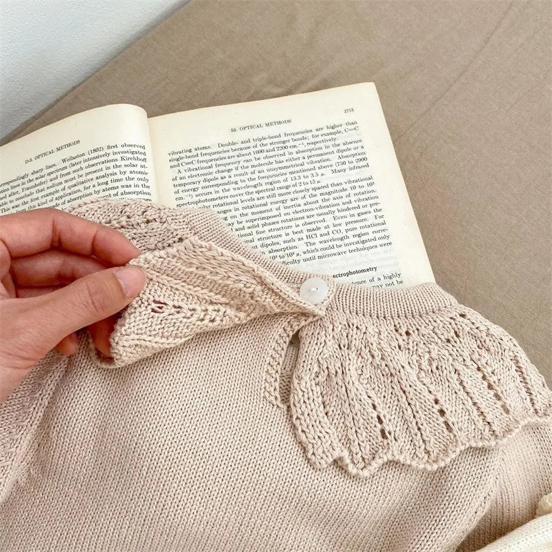 Newborn Knitting Romper